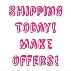 Shipping all orders placed today!!!!!